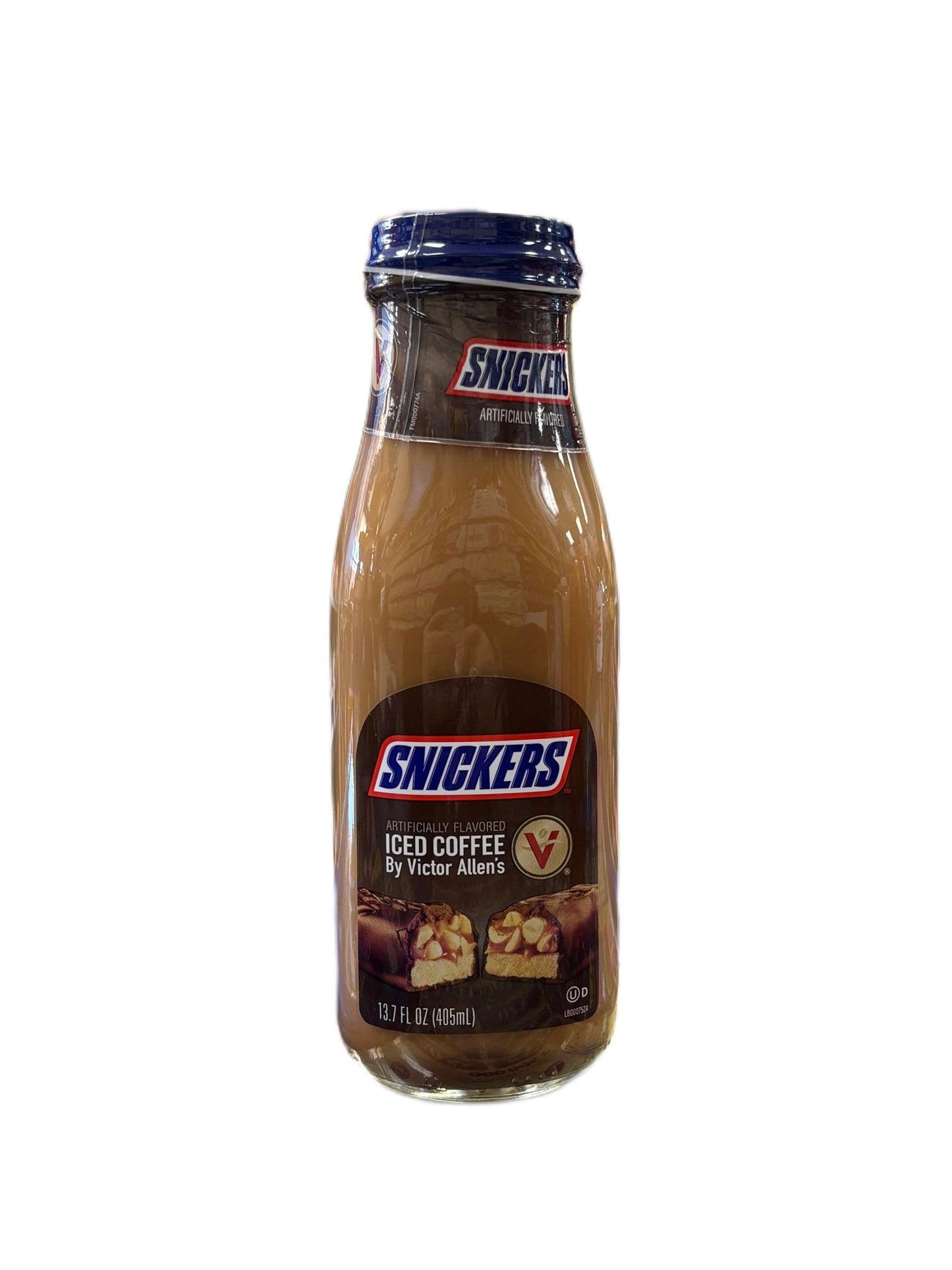 Snickers Iced Coffee Glass Bottle 13.7OZ - Extreme Snacks