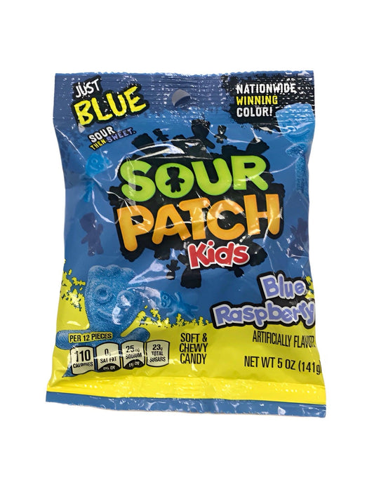 Sour Patch Kids Blue Raspberry 102G - Extreme Snacks