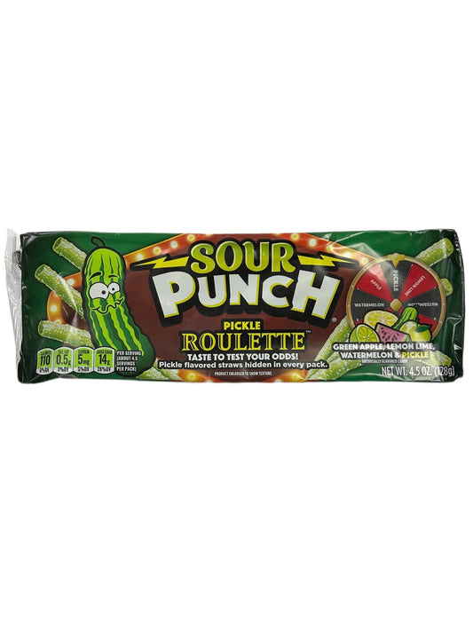 Sour Punch Pickle Roulette King Size 4.5OZ - Extreme Snacks