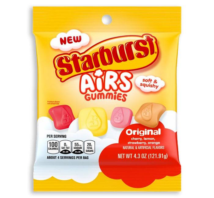 Starburst Airs Gummies Original Candy Bag - Extreme Snacks