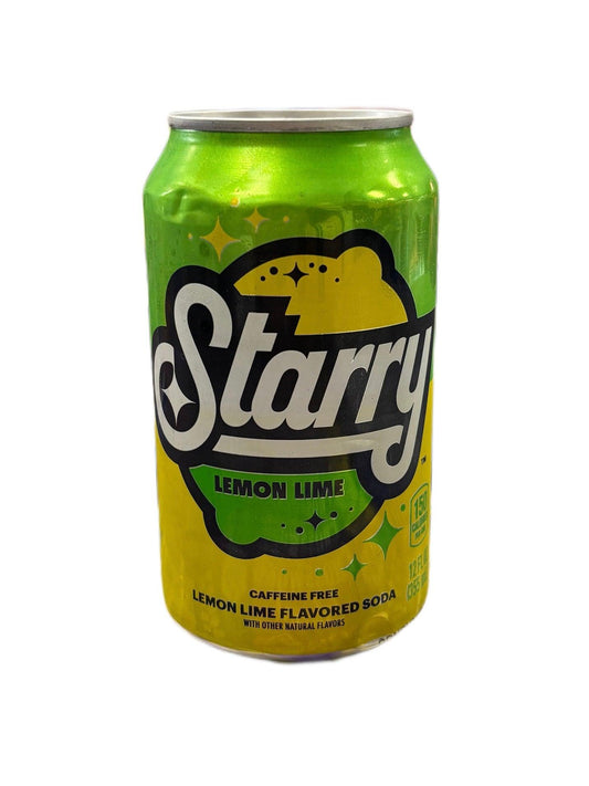 Starry Lemon Lime Can 355ML - Extreme Snacks