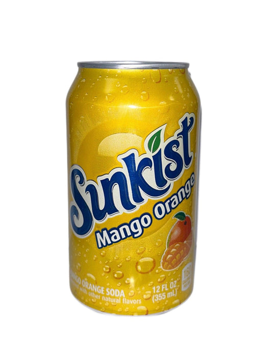 Sunkist Mango Orange Can 355ML - Extreme Snacks