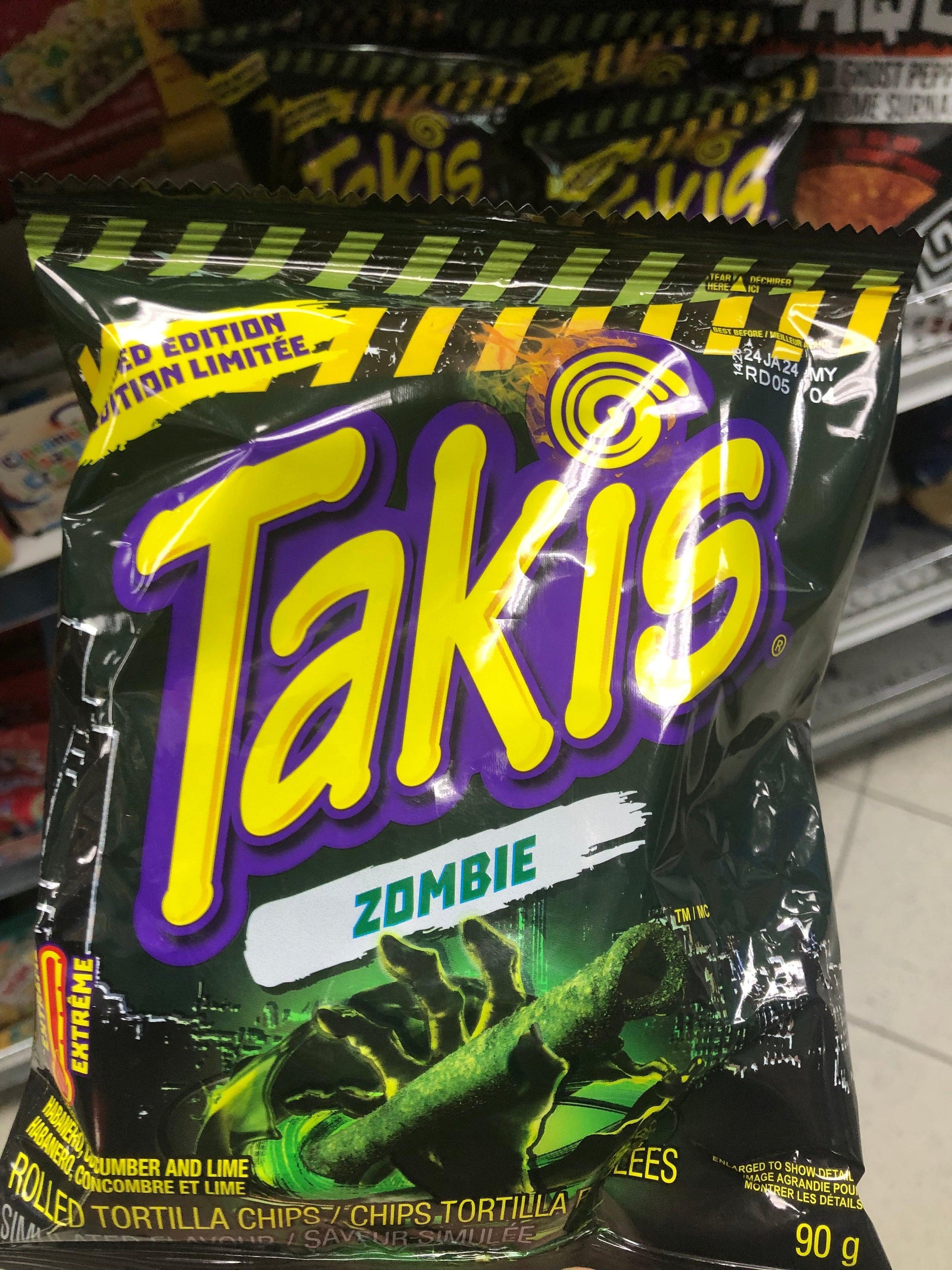 Takis Zombie Limited Edition - 90G - Extreme Snacks