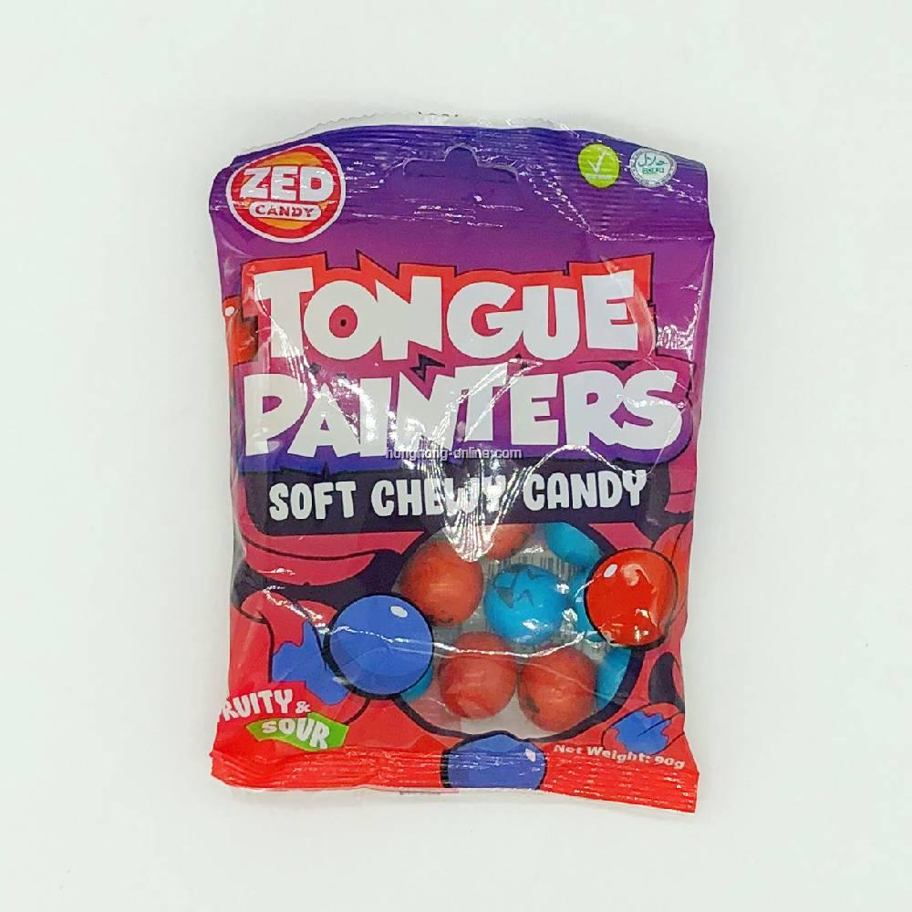 Tongue Painters Chewy Candy Bag - 106G - Extreme Snacks