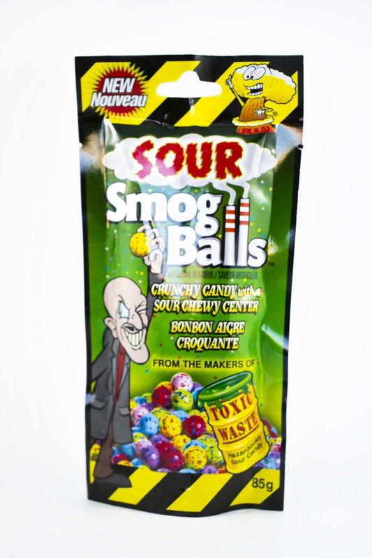 Toxic Waste Sour Smog Balls - Extreme Snacks