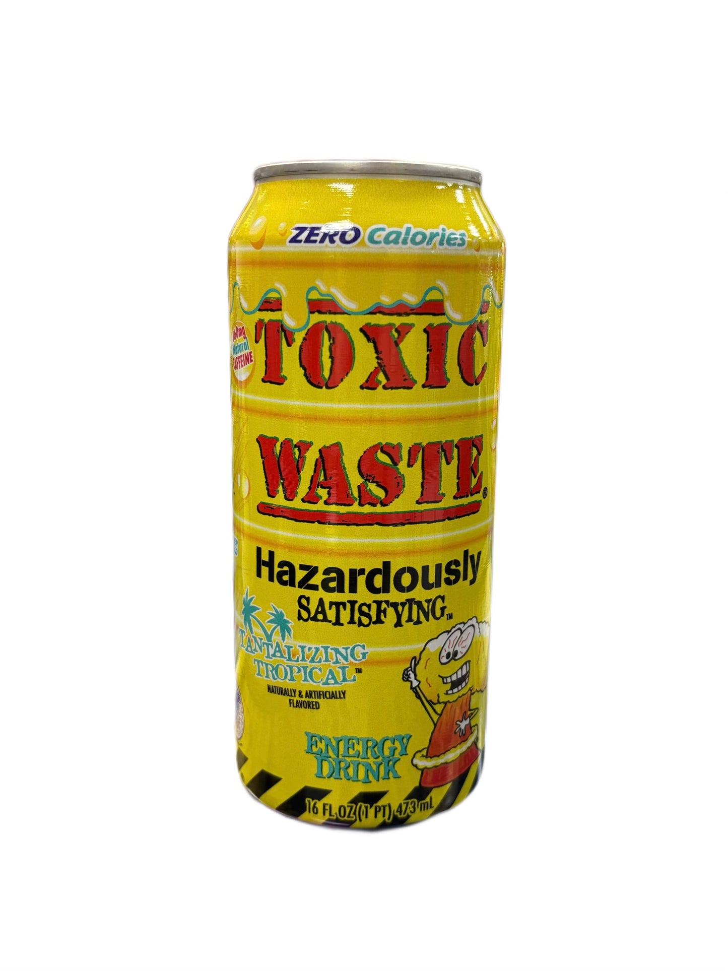 Toxic Waste Tantalizing Tropical Energy Drink 473ML - Extreme Snacks