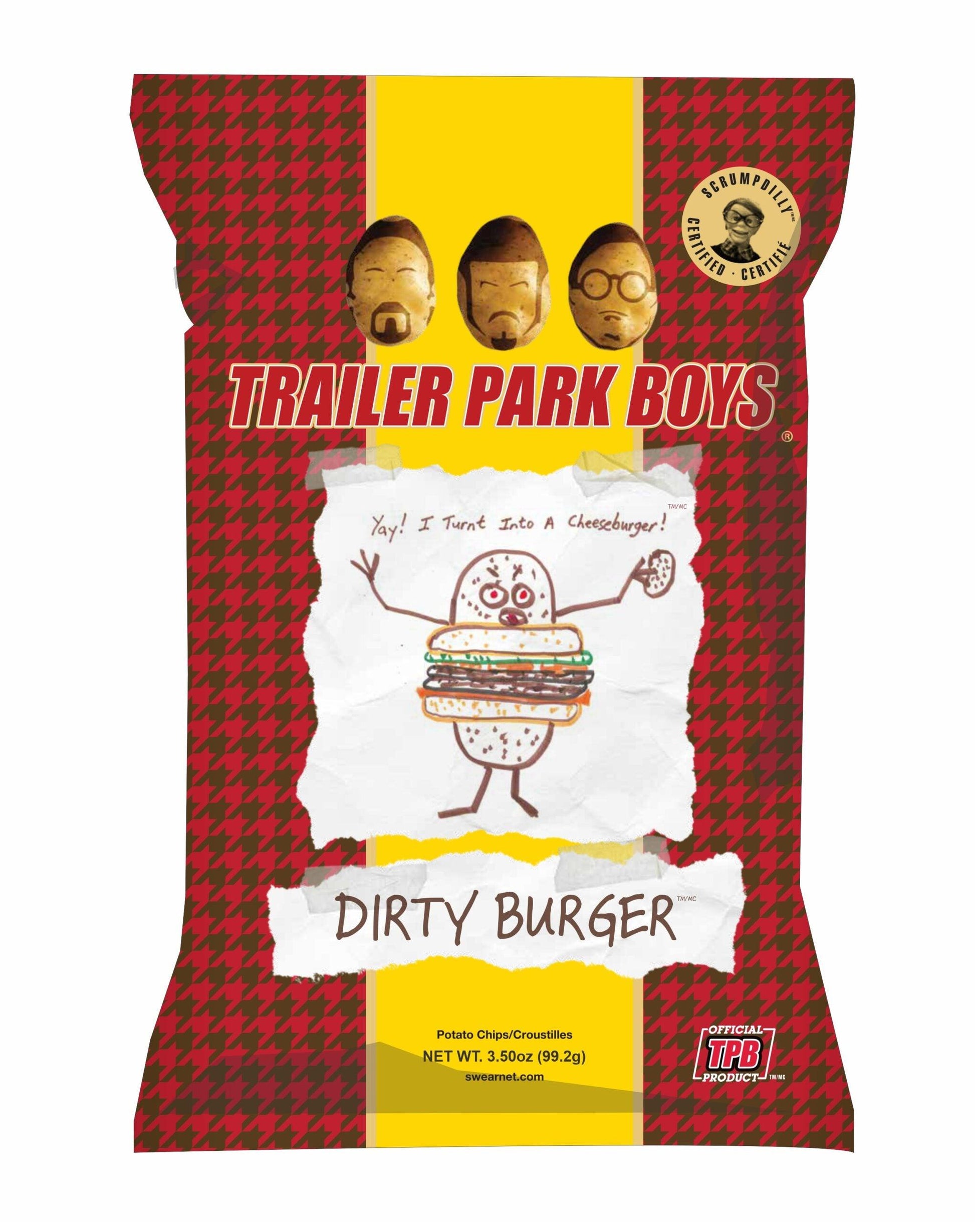 Trailer Park Boys Dirty Burger Chips - Extreme Snacks