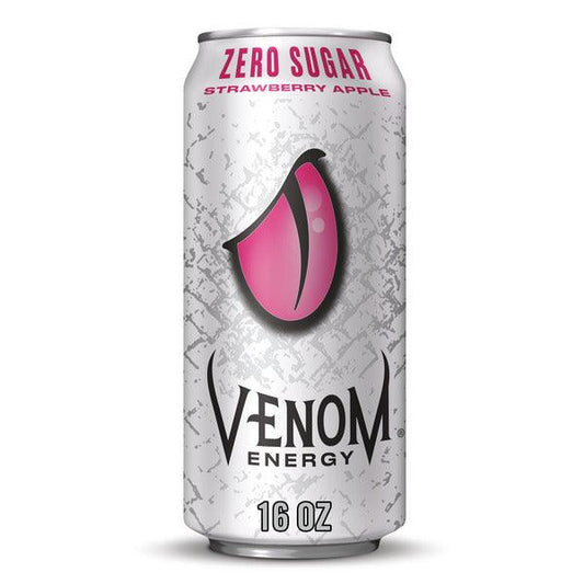 Venom Zero Sugar Strawberry Apple Energy Drink - Extreme Snacks