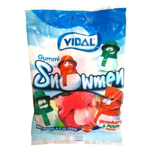 Vidal Gummi Snowmen Candy Bag 107G - Extreme Snacks