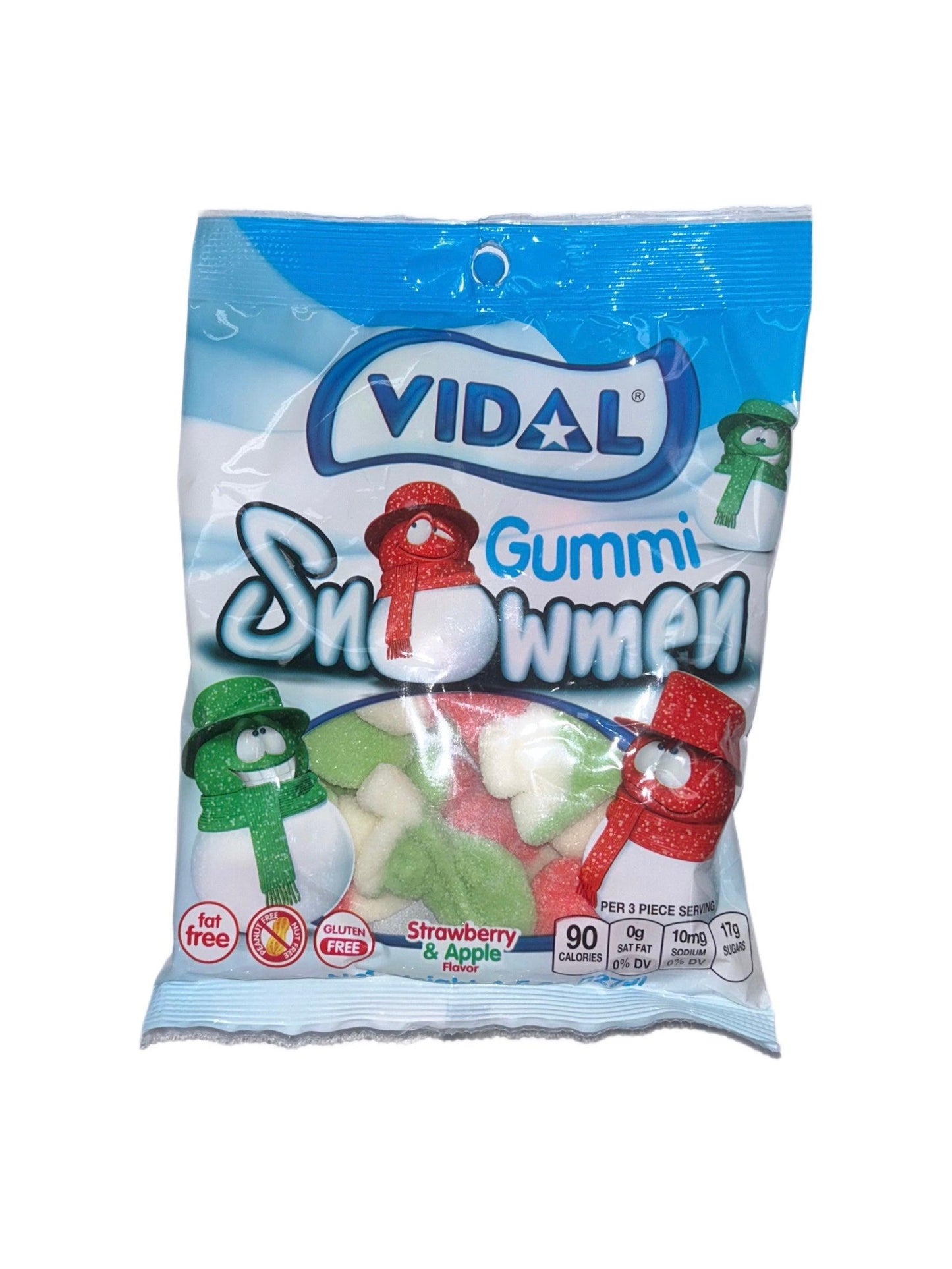 Vidal Gummi Snowmen Candy Bag 107G - Extreme Snacks