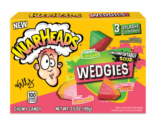 Warheads Sour Wedgies Theatre Box - Extreme Snacks