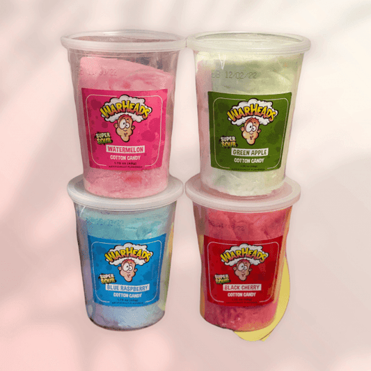 Warheads Super Sour Cotton Candy - Extreme Snacks