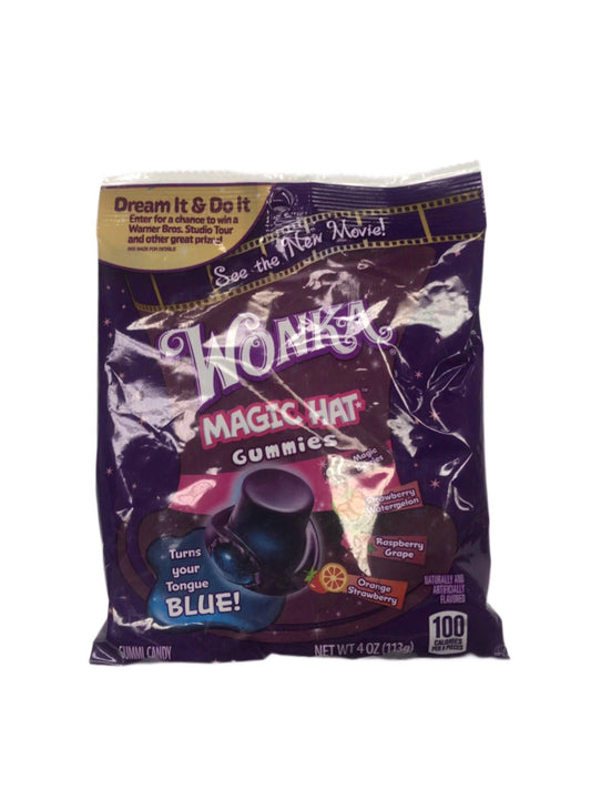 Wonka Magic Hat Gummies Candy Bag 6OZ - Extreme Snacks