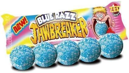 Zed Candy Razz Zed Candy Jawbreakers Blue Razz